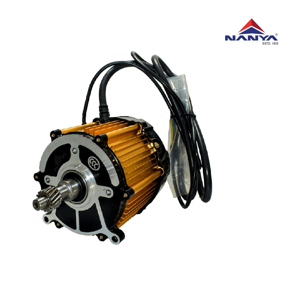 48V/1200 Watt E Rickshaw Motor Gold