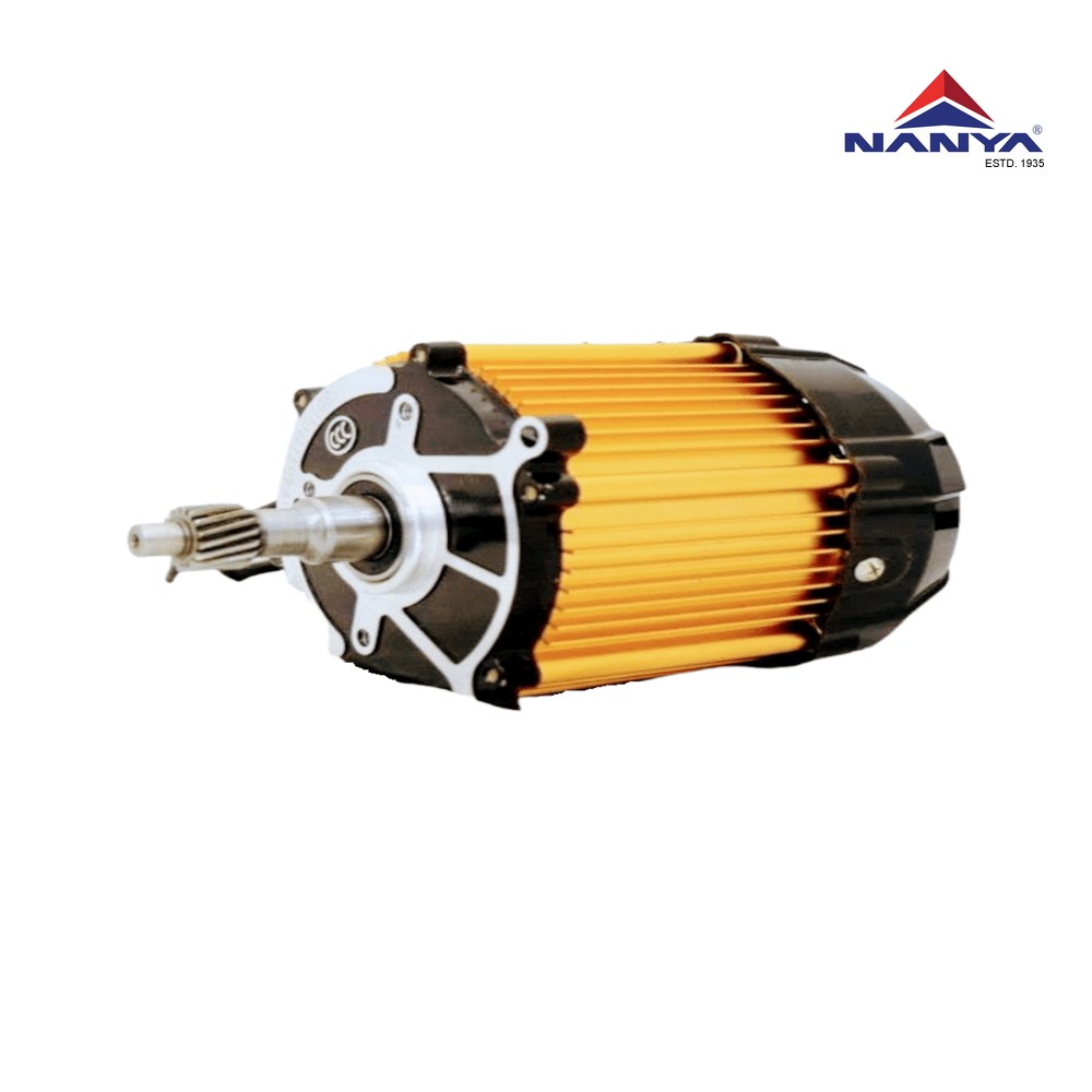 48V/1200 Watt E Rickshaw Motor Gold - View 3