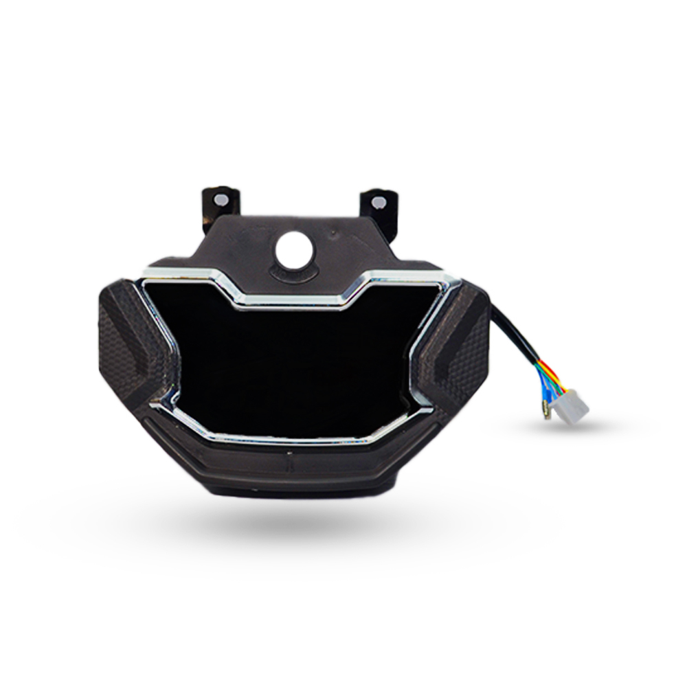 Chrome Border LED Digital Meter - View 4